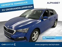 Energyblau uni Gebraucht 2020 Skoda Scala Ambition Kleinwagen | 12.407 € (Guter Preis)