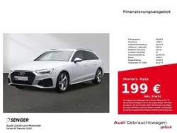 Weiß Gebraucht 2023 Audi A4 S-Line Kombi | 36.880 € (Superpreis)