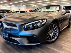 Grau Gebraucht 2018 Mercedes SL400 AMG Cabrio | 66.900 € (Teuer)