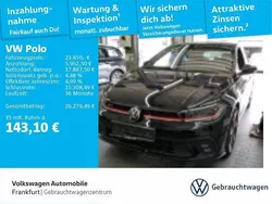 Deep black perleffekt Gebraucht 2022 VW Polo GTI Limousine | 23.850 € (Guter Preis)