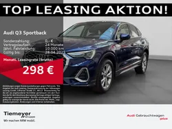 Blau Gebraucht 2024 Audi Q3 Sportback S-Line SUV | 40.170 € (Guter Preis)