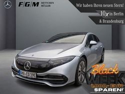 High tech silber metallic Gebraucht 2022 Mercedes EQS450+ Electric Art Limousine | 57.970 € (Fairer Preis)