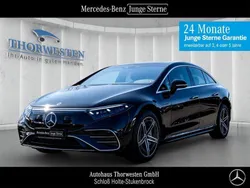 Obsidianschwarz Gebraucht 2022 Mercedes EQS580 AMG Line Premium Plus Limousine | 78.850 € (Etwas zu teuer)