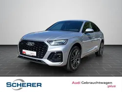 Silber Gebraucht 2021 Audi Q5 Sportback S-Line SUV | 44.400 € (Guter Preis)