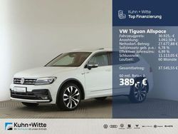 Pure white Gebraucht 2019 VW Tiguan Allspace R-line SUV | 30.925 € (Fairer Preis)