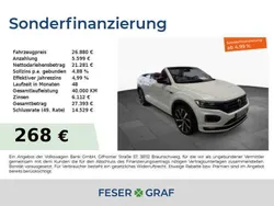 Pure white schwarz Gebraucht 2021 VW T-Roc Cabriolet R-line Cabrio | 26.880 € (Guter Preis)