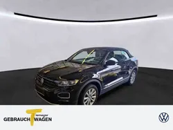 Schwarz Gebraucht 2021 VW T-Roc Cabriolet Style Cabrio | 26.880 € (Fairer Preis)