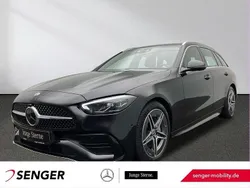 Schwarz Gebraucht 2024 Mercedes C300 AMG Kombi | 45.790 € (Fairer Preis)