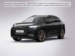 Mythosschwarz metallic Gebraucht 2025 Audi Q4 e-tron S-Line SUV | 56.485 € (Fairer Preis)