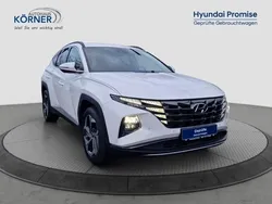 Polar white / sol (weiss) Gebraucht 2021 Hyundai Tucson Prime SUV | 27.400 € (Fairer Preis)