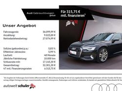 Schwarz Gebraucht 2022 Audi A6 S-Line Kombi | 36.100 € (Guter Preis)