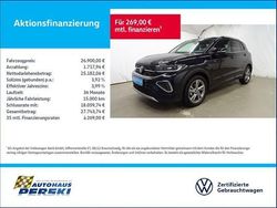 Deep black perleffekt Gebraucht 2024 VW T-Cross R-line SUV | 30.990 € (Teuer)
