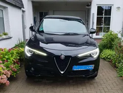 Schwarz Gebraucht 2019 Alfa Romeo Stelvio Super SUV | 26.900 € (Superpreis)