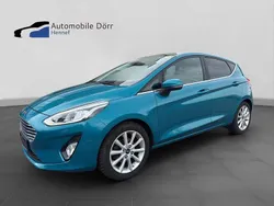 Blau Gebraucht 2017 Ford Fiesta Titanium Kleinwagen | 9.500 € (Fairer Preis)