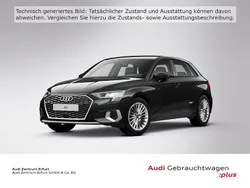 Mythosschwarz metallic Gebraucht 2024 Audi A3 Sportback Advanced Limousine | 28.690 € (Superpreis)