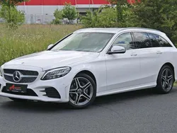 Polarweiss unilack Gebraucht 2019 Mercedes C220 AMG Kombi | 22.890 € (Fairer Preis)