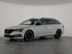 Moonweiss metallic Gebraucht 2022 Skoda Superb SportLine Kombi | 34.889 € (Teuer)