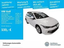 Pure white Gebraucht 2024 VW Golf VIII Life Limousine | 28.980 € (Fairer Preis)
