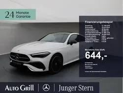 Designo opalithweiss bright Gebraucht 2024 Mercedes CLE220 AMG Coupé | 55.690 € (Fairer Preis)