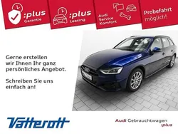 Blau Gebraucht 2021 Audi A4 Advanced Kombi | 31.980 € (Etwas zu teuer)