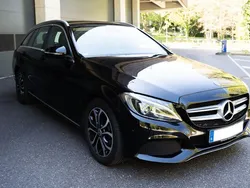 Schwarz Gebraucht 2018 Mercedes C180 Avantgarde Kombi | 20.500 € (Fairer Preis)