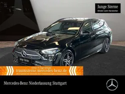 Obsidianschwarz Gebraucht 2024 Mercedes C300e AMG Kombi | 42.890 € (Superpreis)