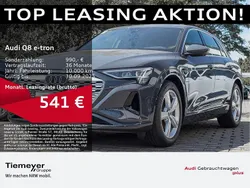 Grau Gebraucht 2024 Audi Q8 e-tron Advanced SUV | 62.990 € (Guter Preis)