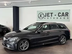 Grafitgrau metalliclack Gebraucht 2020 Mercedes C180 AMG Kombi | 29.900 € (Fairer Preis)