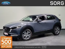 Grau, polymetal grau metallic Gebraucht 2021 Mazda CX-30 Selection SUV | 21.470 € (Fairer Preis)