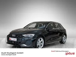 Schwarz Gebraucht 2024 Audi A3 Sportback S-Line Limousine | 36.420 € (Guter Preis)