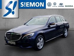 Blau Gebraucht 2015 Mercedes C220 Exclusive Kombi | 17.930 € (Fairer Preis)