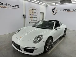 Carraraweiss/gletscherweiss Gebraucht 2015 Porsche 911 Targa 4S Sport Cabrio | 84.990 € (Teuer)