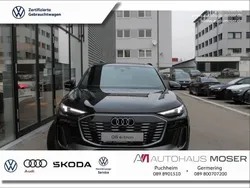 Mythosschwarz metallic Neu 2025 Audi Q6 e-tron S-Line SUV | 69.840 €