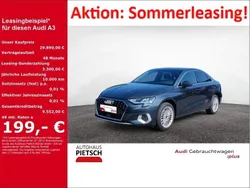 Grau Gebraucht 2024 Audi A3 Advanced Limousine | 29.890 € (Fairer Preis)