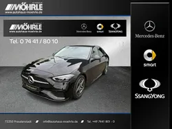 Schwarz Gebraucht 2024 Mercedes C300 AMG line Limousine | 47.350 € (Fairer Preis)