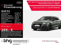 Chronosgrau metallic Gebraucht 2024 Audi A1 Sportback S-Line Kleinwagen | 23.930 € (Superpreis)