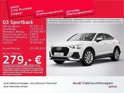 Weiß Gebraucht 2022 Audi Q3 Sportback Performance SUV | 30.391 € (Guter Preis)