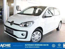 Weiß Gebraucht 2021 VW up! Move Kleinwagen | 10.980 € (Fairer Preis)