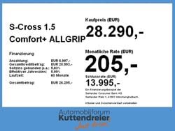 Weiß Gebraucht 2024 Suzuki SX4 S-Cross Comfort+ SUV | 26.290 € (Fairer Preis)