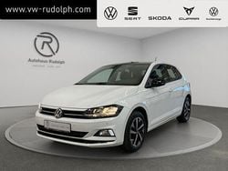 Pure white/schwarz Gebraucht 2020 VW Polo Highline Kleinwagen | 16.589 € (Guter Preis)