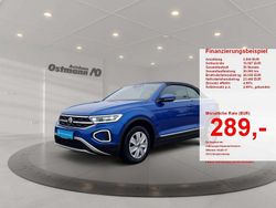 Blau Gebraucht 2022 VW T-Roc Cabriolet Style Cabrio | 25.947 € (Fairer Preis)
