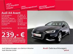 Mythosschwarz metallic Gebraucht 2022 Audi A4 Ambiente Kombi | 27.806 € (Fairer Preis)