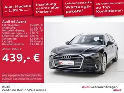 Brillantschwarz Gebraucht 2021 Audi A6 Ambiente Kombi | 35.989 € (Fairer Preis)