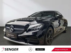 Unilack schwarz Gebraucht 2020 Mercedes C180 AMG line Coupé | 29.769 € (Fairer Preis)