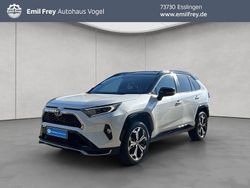 Novaweiß perleffekt / dach schwarz Gebraucht 2021 Toyota RAV4 Hybrid Style SUV | 36.460 € (Fairer Preis)