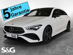 Unilack polarweiß Gebraucht 2025 Mercedes CLA200 Shooting Brake AMG Kombi | 45.290 €