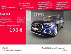 Navarrablau metallic Gebraucht 2024 Audi Q3 Advanced SUV | 38.349 € (Fairer Preis)