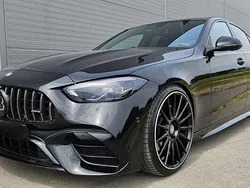 Schwarz Gebraucht 2024 Mercedes C220 AMG Limousine | 39.900 € (Fairer Preis)