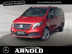 Rot (hyazinthrot) Gebraucht 2023 Mercedes V300 Edition Van / Kleinbus | 59.300 € (Guter Preis)