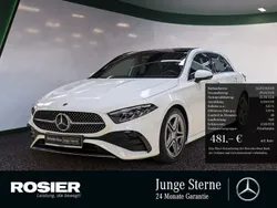 Weiss / polarweiß Gebraucht 2024 Mercedes A200 Advanced Plus Limousine | 33.390 € (Etwas zu teuer)